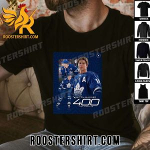 Quality The Toronto Maple Leafs Mitch Marner 400 NHL Assists In NHL T-Shirt