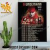 Quality Till Lindemann Ich hasse Kinder Tour 2023 Poster Canvas