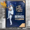 Quality Toronto Blue Jays Jose Berrios Rawlings Gold Glove Winner Pitcher 2023 Poster Canvas