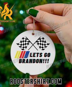 Racing Nascar Lets Go Brandon Ornament