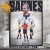 Referee Wayne Barnes has blown the whistle on his record-breaking career Poster Canvas