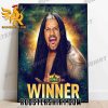 SOLO SIKOA viciously defeats The Greatest of All Time at WWE Crown Jewel 2023 Poster Canvas