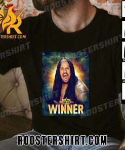 SOLO SIKOA viciously defeats The Greatest of All Time at WWE Crown Jewel 2023 T-Shirt