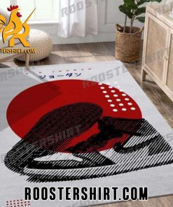 Sneaker Head Hypebeast Fashion Brand Rectangle Rug With Japan Style