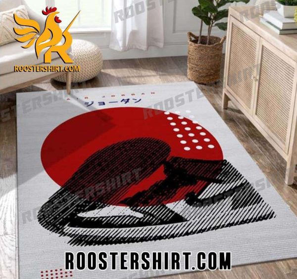 Sneaker Head Hypebeast Fashion Brand Rectangle Rug With Japan Style