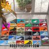 Sneakers Shoe Collections Rug Home Decor Gift For Shoe Lover