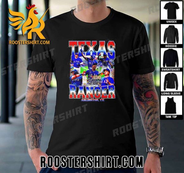 Texas Rangers World Series 2023 Unisex T-Shirt Gift For MLB Fans