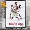 Thank You Eddie Rosario World Series Champion Signature Poster Canvas