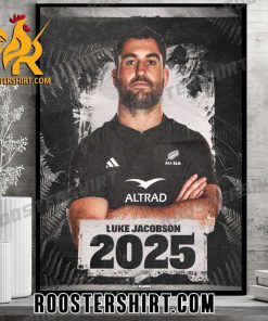 Welcome To All Backs 2025 Luke Jacobson Poster Canvas