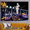 Welcome To Championship At Las Vegas GP 2023 Is Max Verstappen Poster Canvas