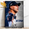 Welcome To Houston Astros Manager Joe Espada Signature Poster Canvas