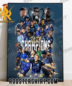Welcome To USL League One Championship 2023 North Carolina FC Poster Canvas