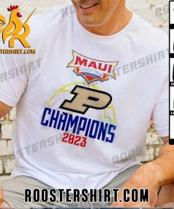 Welcome to Allstate Maui Invitational Champions 2023 Purdue Boilermakers Champs T-Shirt