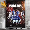 Went And Took It Texas Rangers World Series Champs 2023 Poster Canvas