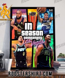 2023 NBA IN-SEASON TOURNAMENT FINAL FOUR IS SET POSTER CANVAS