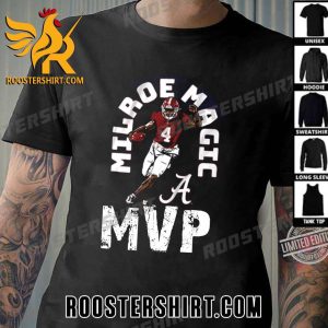 2023 SEC Championship Game MVP Jalen Milroe Unisex T-Shirt