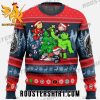 Avengers Chibi Marvel Comics Ugly Christmas Sweater gift For Womens And Mens