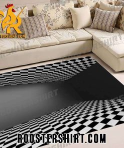 Best Selling 3D Space Creates Illusion Checkerboard Rug Carpet