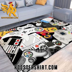 Best Selling Game Handle Controller Gaming Rug Home Decor For Game Room