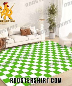 Buy Now Green And White Checkerboard Rug Home Decor