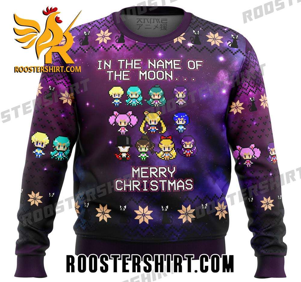Buy Now Sailor Moon Ugly Christmas Sweater Gift For Best Friends