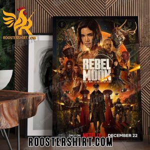 Character Rebel Moon A Child Of Fire Official Poster Canvas