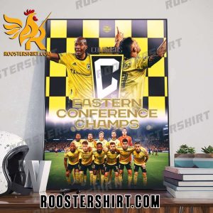 Columbus Crew 2023 MLS Eastern Conference Champions Poster Canvas