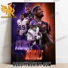 Coming Soon 2023 Minnesota Vikings Vs Cincinnati Bengals Poster Canvas