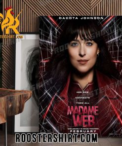 Coming Soon Dakota Johnson Madame Web Movie Poster Canvas
