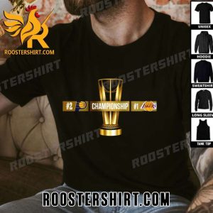 Coming Soon Los Angeles Lakers Vs Indiana Pacers NBA In-Season Tournament Championship Unisex T-Shirt