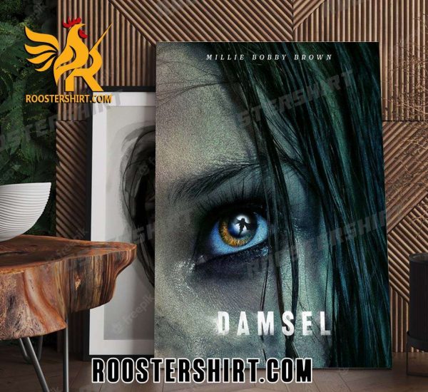 Coming Soon Millie Bobby Brown Join Damsel Movie Poster Canvas