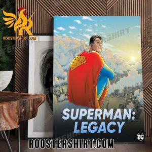 Coming Soon Superman Legacy 2025 Poster Canvas