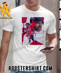 Congrats Alex Ovechkin 1500 Points T-Shirt