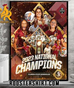 Congrats FSU Womens Soccer 2023 National Champions Poster Canvas