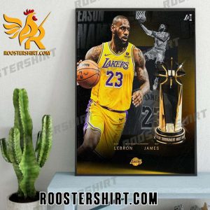 Congrats LeBron James MVP Los Angeles Lakers NBA In-Season Tournament Champions 2023 Poster Canvas