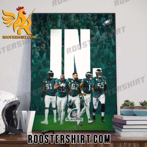Congrats Philadelphia Eagles Clinched Playoffs NFL 2023 Poster Canvas