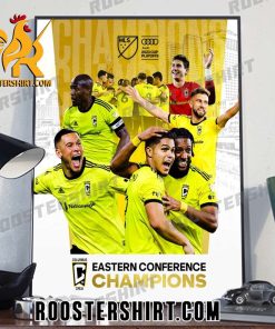 Congratulations Columbus Crew Champions 2023 Eastern Conference championship Poster Canvas