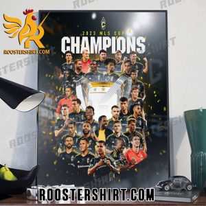 Congratulations Columbus Crew Champs 2023 MLS Cup Championship Poster Canvas