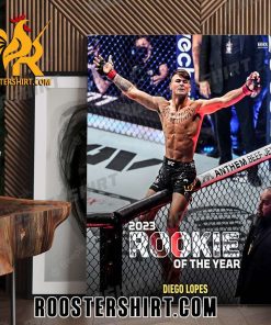 Congratulations Diego Lopes MMA Fightings Rookie Of The Year For 2023 Poster Canvas