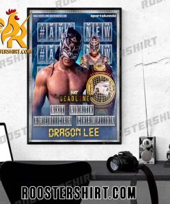 Congratulations Dragon Lee Champs 2023 NXT North American Championship Poster Canvas