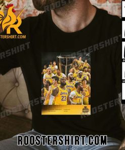 Congratulations Los Angeles Lakers NBA In-Season Tournament Champions 2023 T-Shirt