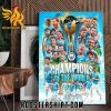 Congratulations Manchester City Champions Of The World 2023 Poster Canvas Gift For True Fans