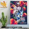 Congratulations Ole Miss Football Champs 2023 Chick-fil-A Peach Bowl Championship Poster Canvas