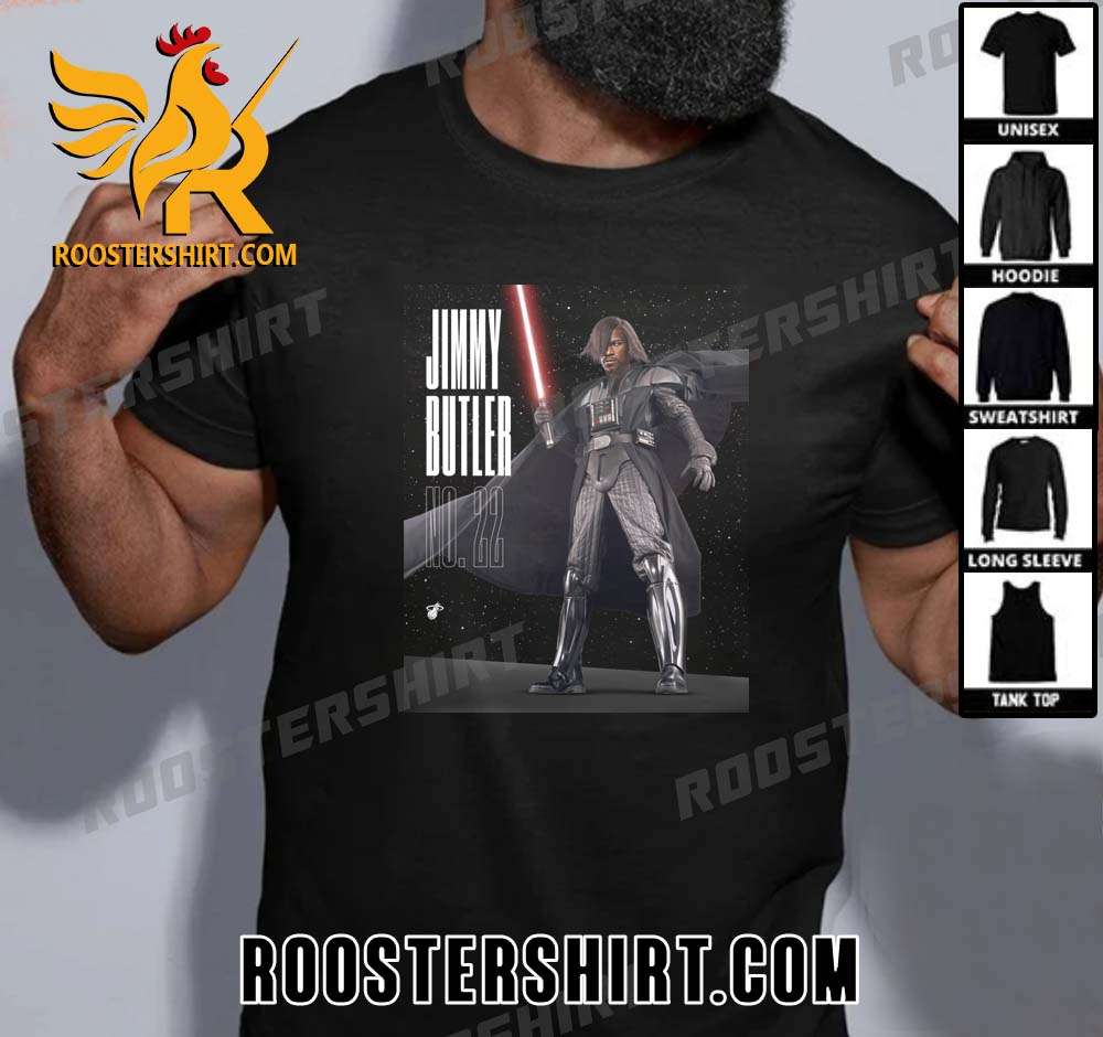 Funny Jimmy Butler No22 Star Wars Style T-Shirt