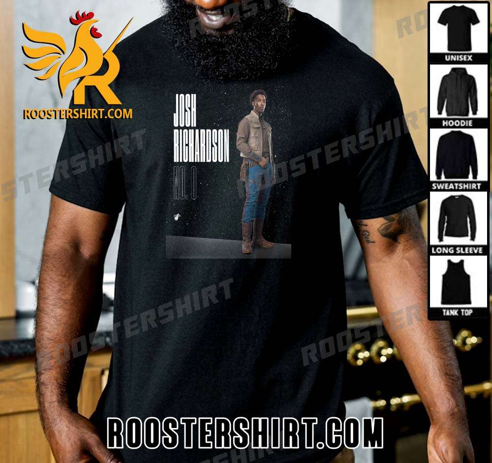 Funny Josh Richardson No 0 Star Wars Style T-Shirt