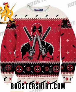 Happy Chritsmas Deadpool Marvel Ugly Sweater Gift For Family