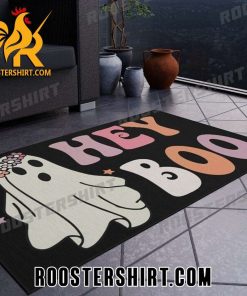 Hey Boo Cute Ghost Rug Home Decor