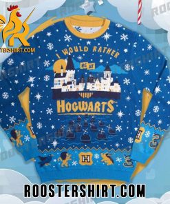 I Would Rather Be At Hocwarts Harry Potter Ugly Christmas Sweater