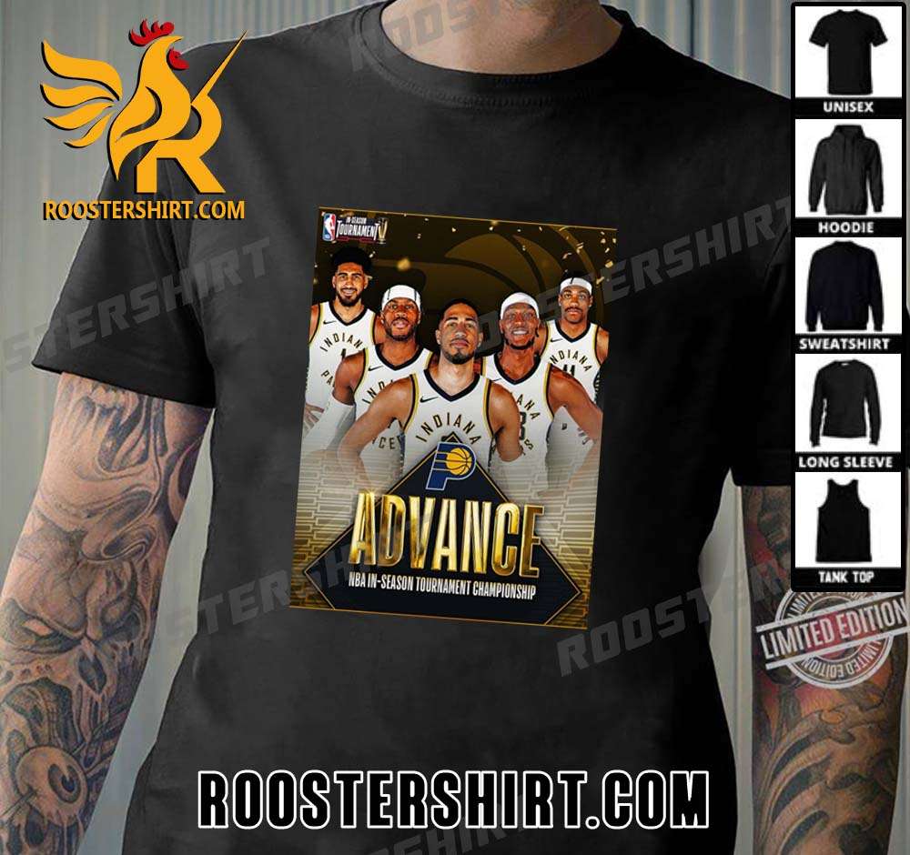 Indiana Pacers Advence NBA In-Season Tournament Championship T-Shirt
