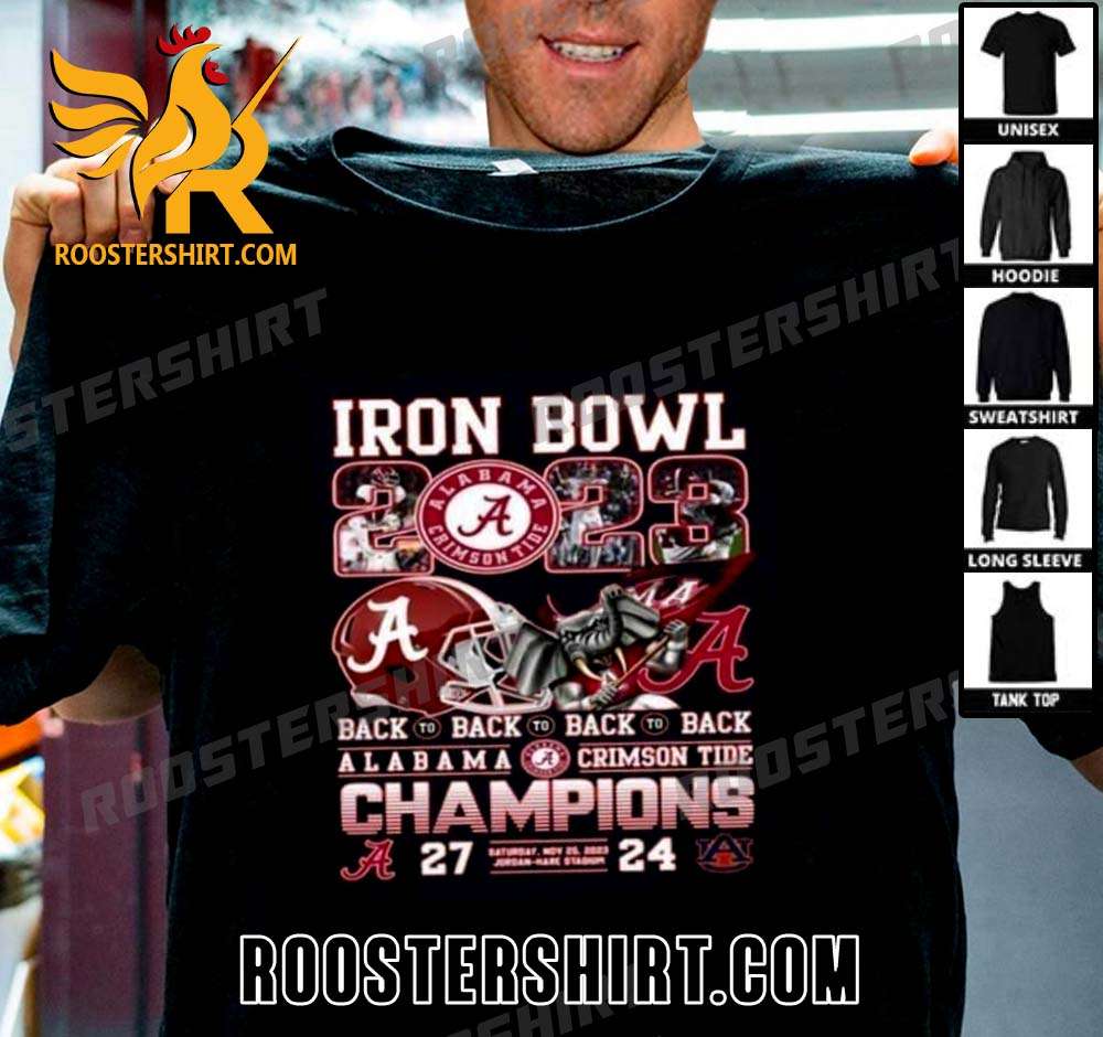 Iron Bowl 2023 Alabama Crimson Tide SEC Championship Unisex T-Shirt